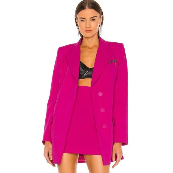 DUNDAS Dresses & Skirts - DUNDAS x REVOLVE Joni Fitted Skirt in Pink NWT Size XS